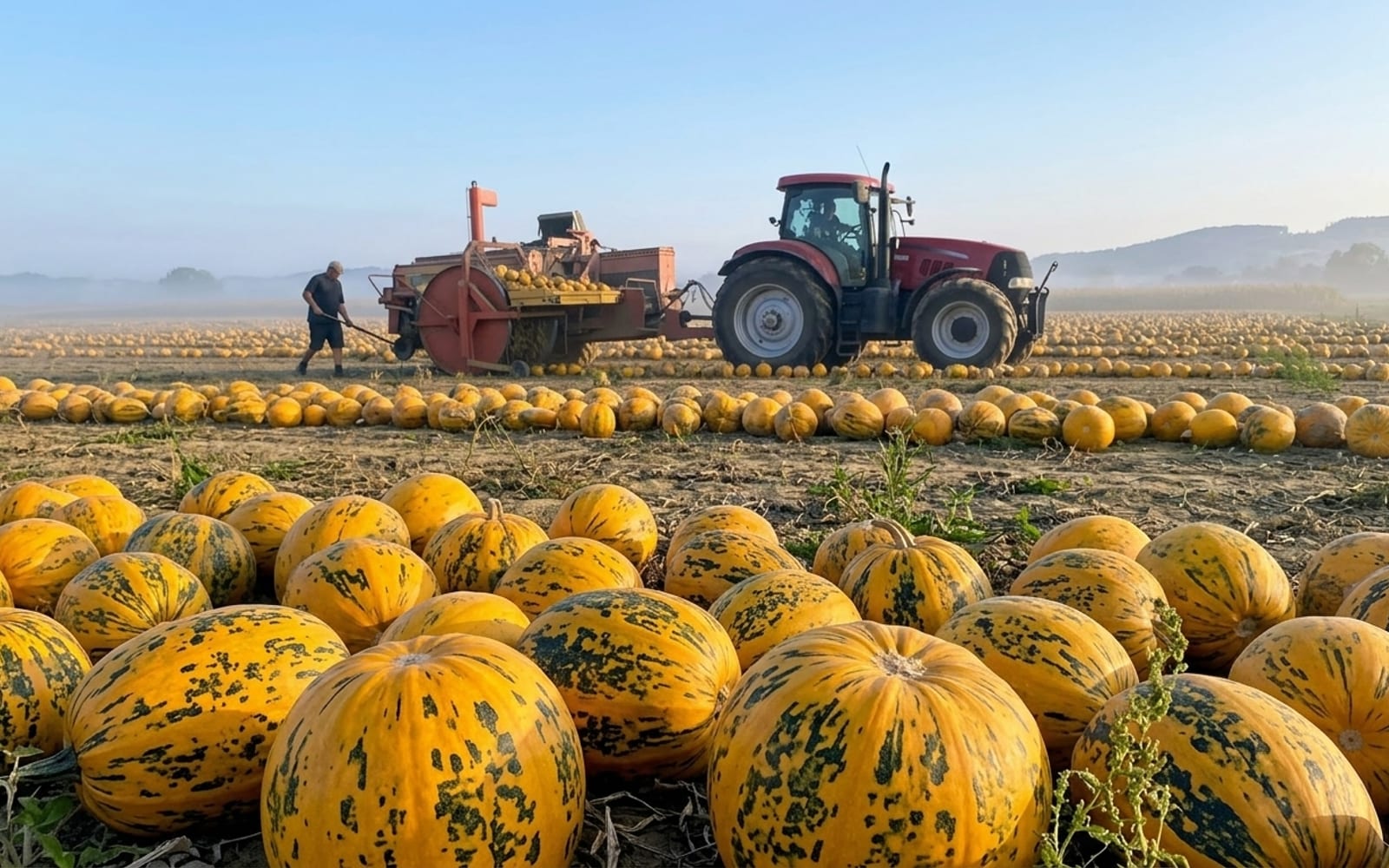 Cosecha de la calabaza oleaginosa de Estiria – galería 1