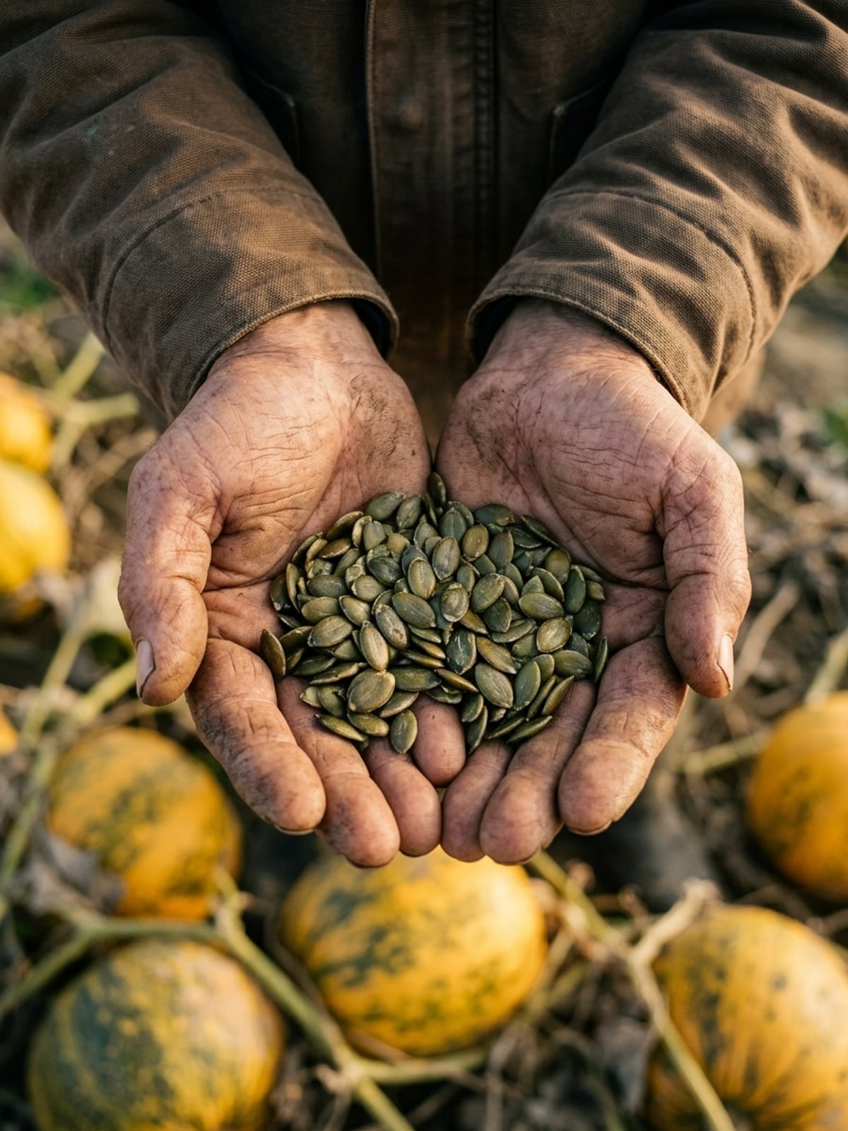 Día de cosecha en el campo de calabaza – galería 3