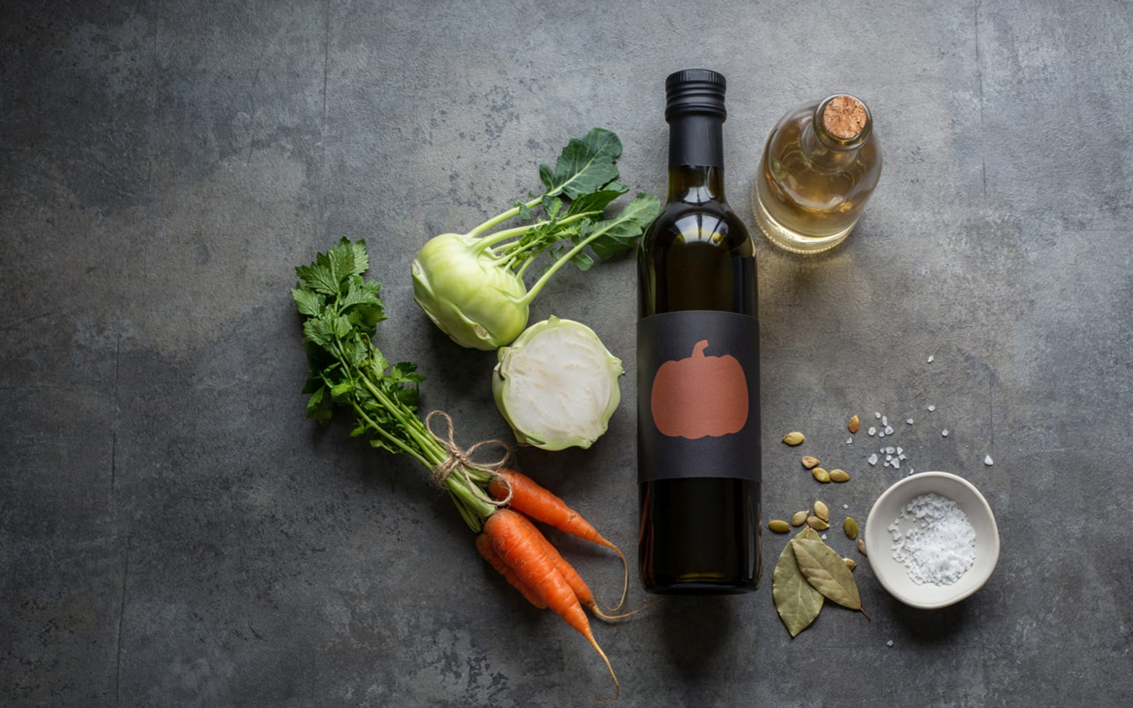 Ensalada de col con aceite de calabaza – galería 1