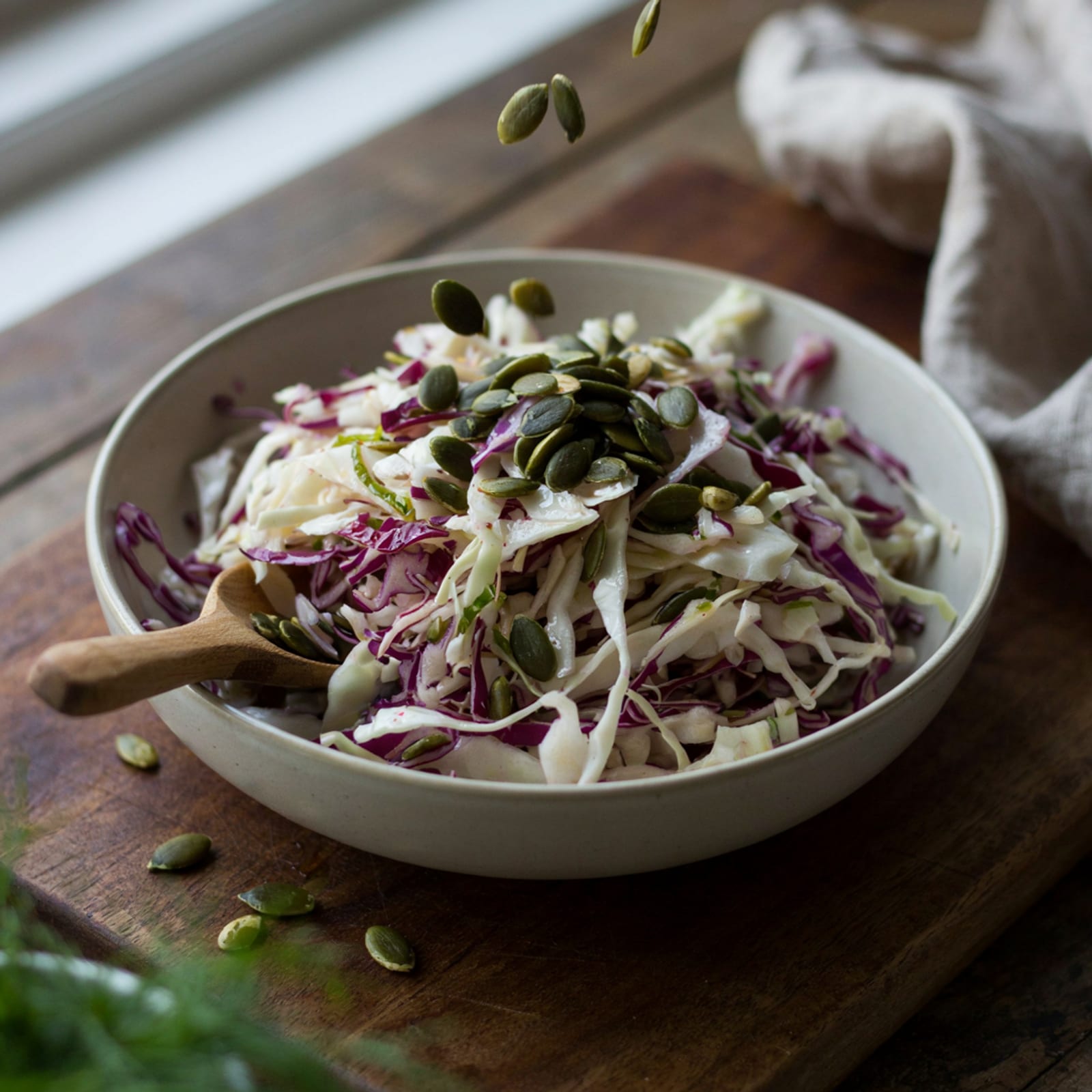 Ensalada de col con aceite de calabaza – galería 2