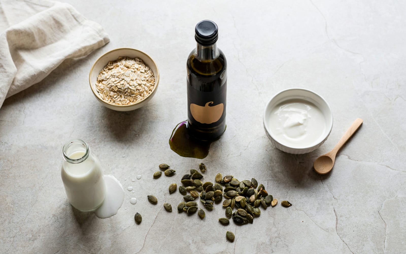 Overnight oats con aceite de calabaza – galería 1