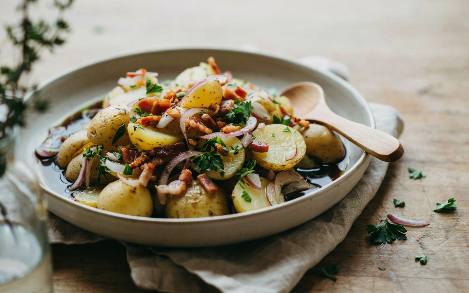 Relacionado: Ensalada de patata con aceite de calabaza