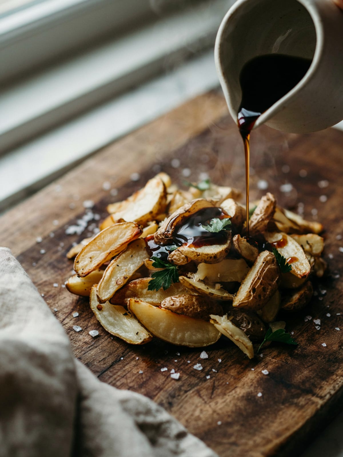 Ensalada de patata con aceite de calabaza – galería 3