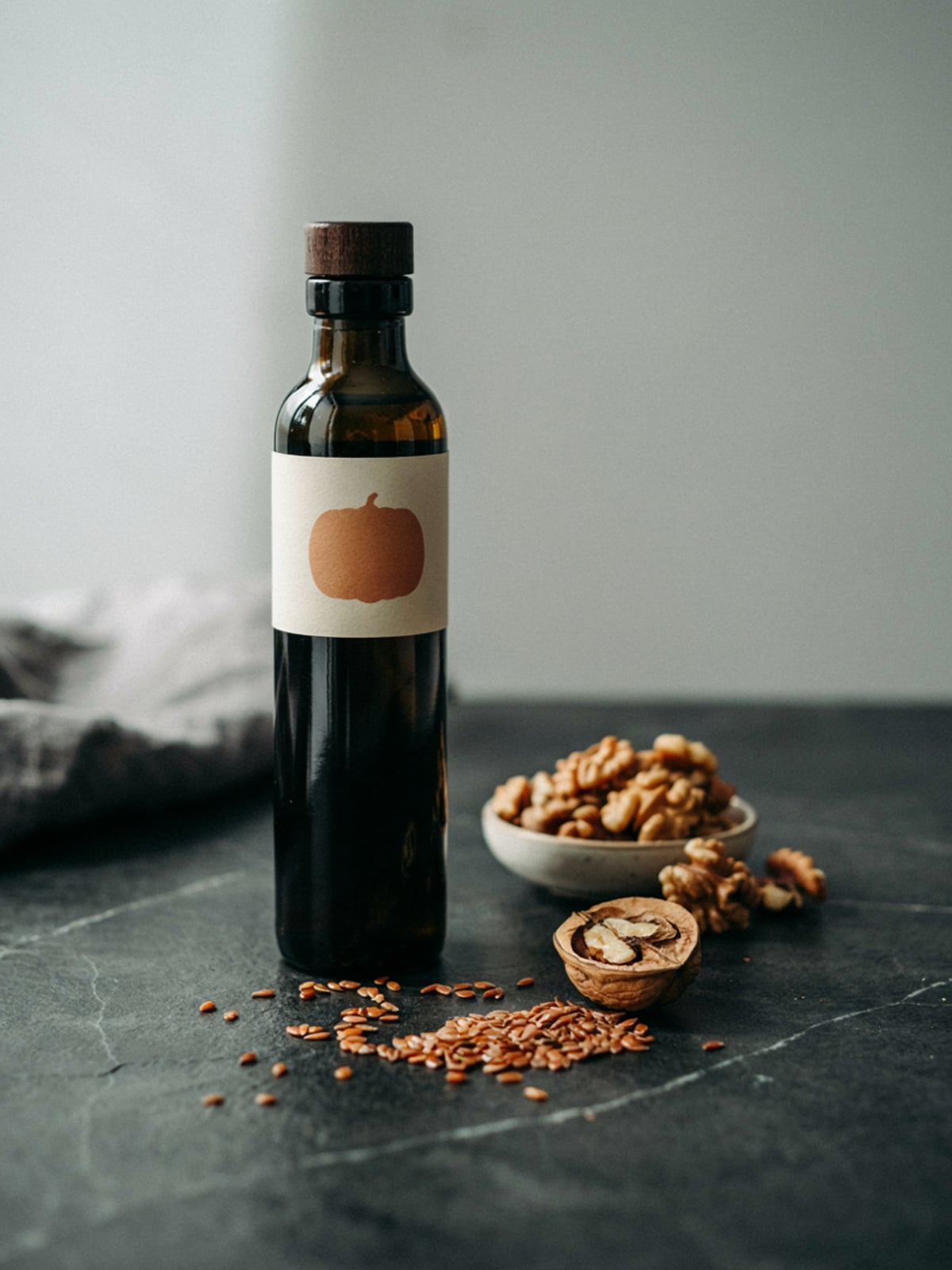 Omega-3 y omega-6 en el aceite de semilla de calabaza