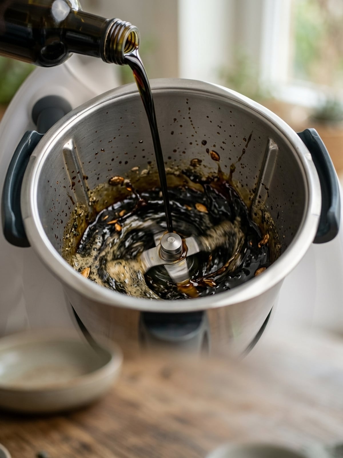 Aceite de calabaza en Thermomix