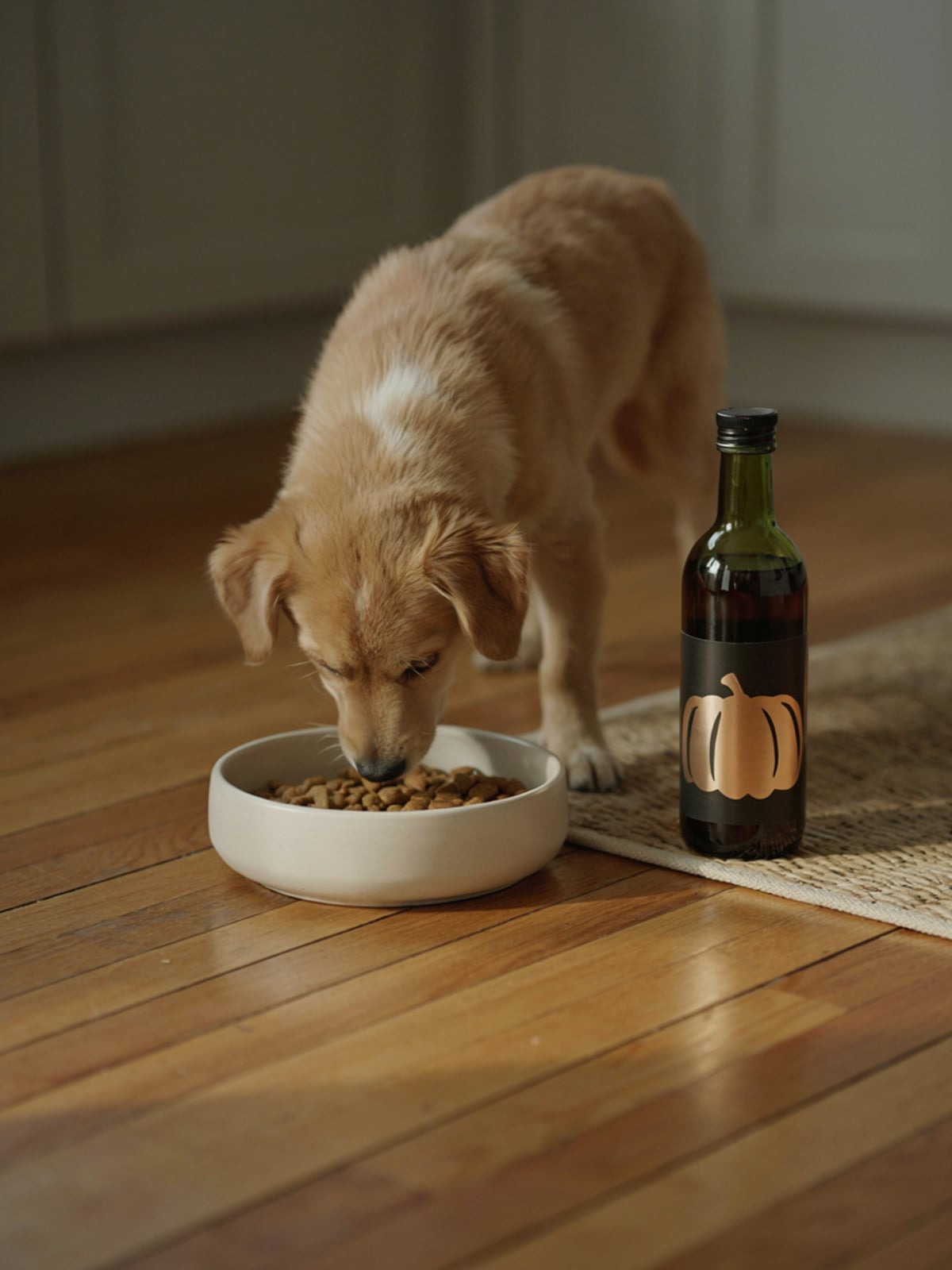 Aceite de calabaza para perros